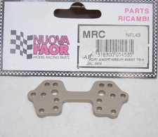 NUOVA FAOR NFL43 Support amortisseurs AV pour TS2 /TS4 (MRC/Thunder Tiger)