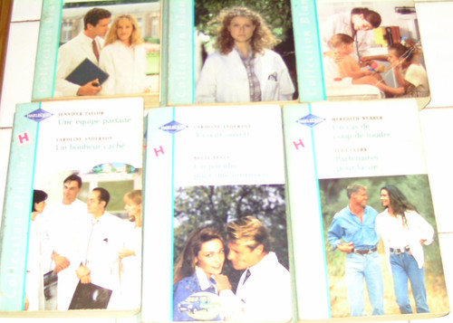 Lot livres harlequin - de,