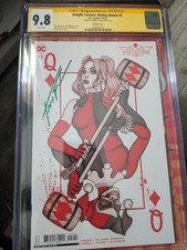 KNIGHT TERRORS HARLEY QUINN #2 CGC 9.8 Signed By JENNY FRISON VARIANT