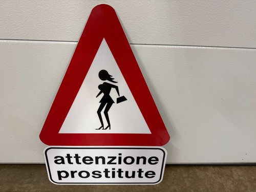 Prostitute sign prostitution - prostitute,