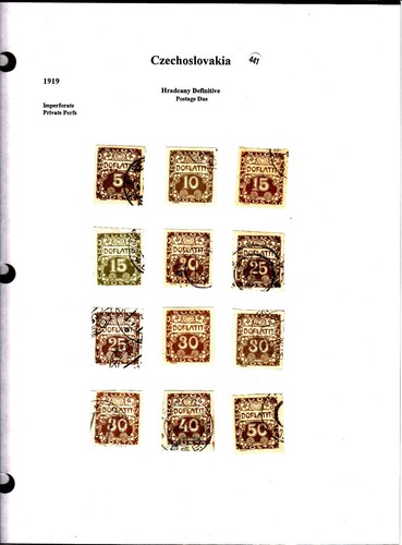 Czechoslovakia - ,
