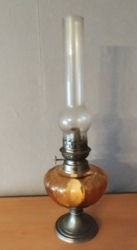 Vintage lampe pétrole - vintage,