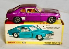 Dinky 165 Ford Capri. Purple. 1969. Excellent in Original Box.