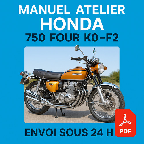 Manuel atelier honda 750 - honda,