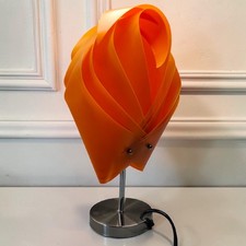 1970s Ribbon Table Lamp
