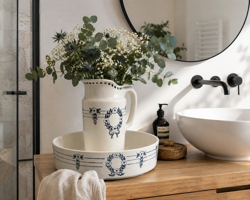 Ensemble toilette ancien - toilette,