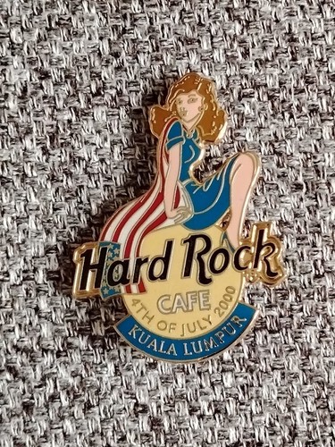 Pin girl hard rock cafe - pin,