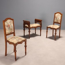Chaises et Banc Art Deco
