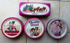O1- Lot de 4 boîtes publicitaires QUALITY STREET 