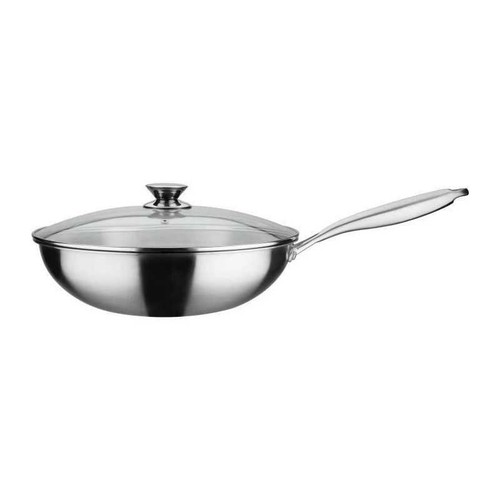 Gsw wok pro avec couvercle - couvercle,