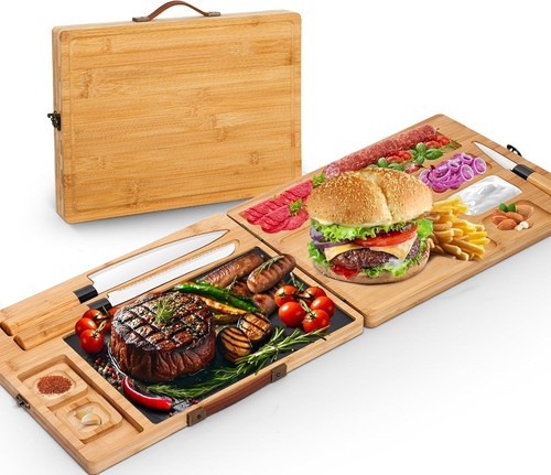 Tagliere bois marron - en,