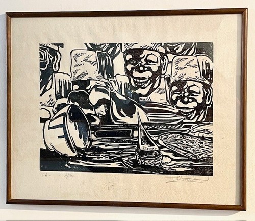 Gravure sur bois le - gravure,