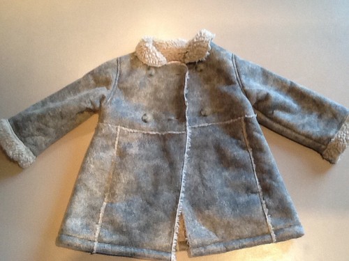 Manteau style peau lainée