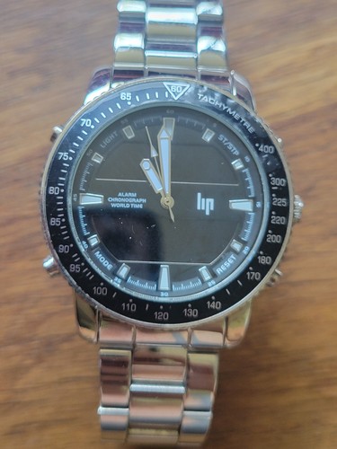 Lip chronograph alarm world - chronograph,