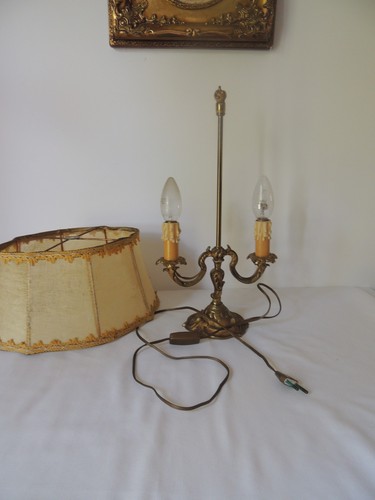 Ancienne pied lampe bouillotte - pied,