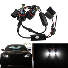 2x H8 20W Angel Eyes LED Phare avant Pour BMW E82 E87 E60 E61 E63 E70 E90 E92 Z4