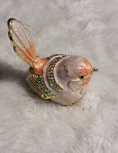 Boîte bijoux oiseau - bijoux,