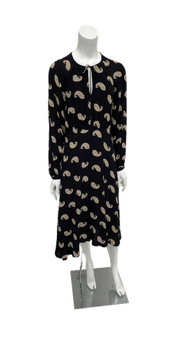 Robe midi massimo - midi, noire