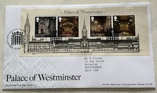 GB QEII 2020 Palace Of Westminster Minisheet RM FDC Tallents House Portcullis