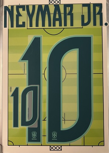 Flocage officiel neymar - neymar, jr