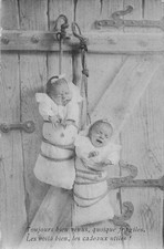 CP ALWAYS WELCOME ... HANGING CRYING BABIES - 35217