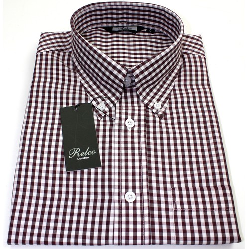 Relco hommes bordeaux blanc - bordeaux,
