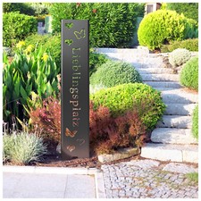 Piquet De Jardin Plaque