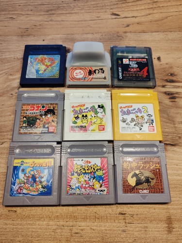 Cartridges game boy - boy, color