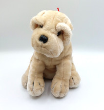 Peluche chien assis Shar-pei