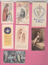 7 images pieuses (Lot 30)