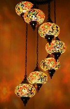 Lustre plafonnier suspendu en