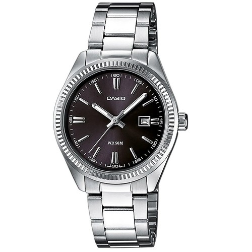Casio montre argent analogique - casio,