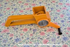 Râpe à Fromage ORANGE vintage 70' Mouli Grater made in france moulinex