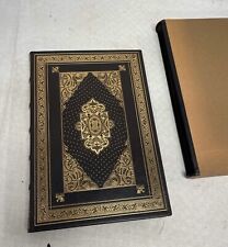 Religious book in its Latin box beautiful cover Francis Doucel 