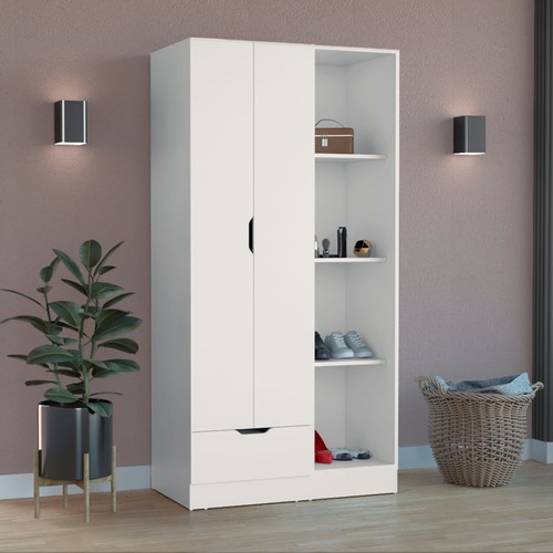 Armoire with drawer and - 71"h, 1-drawer