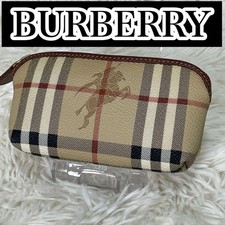 Excellent condition BURBERRY Burberry Mini Pouch Nova Check Prosum Knight