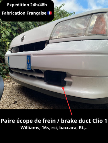 Paire ecopes clio - rt,, rsi
