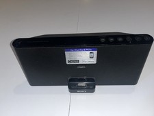 Sony Dock iPhone iPod Speaker Black Music Speaker Great Quality Sound
