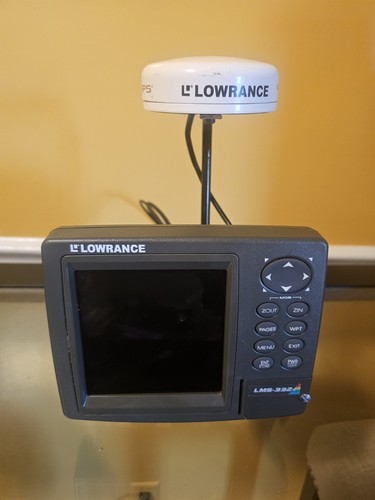 Lowrance lms 332c fishfinder - lowrance, lms-332c