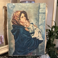 Huile Sur Toile Ancienne