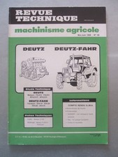 REVUE TECHNIQUE TRACTEUR DEUTZ FAHR DX410 DX430 DX450 DX470 DX 410 430 450 470