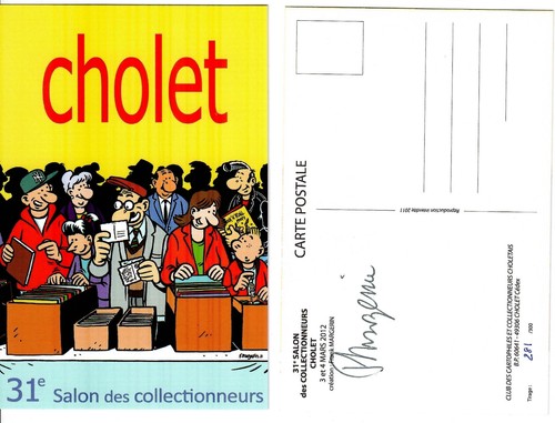 Carte postale lucien salon - postale,