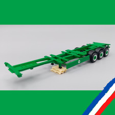 HERPA - Semi-remorque porte container " EKB " vert 40 pieds - HO