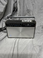 Vintage 1980s GE General Electric Am/fm Portable Radio P4830A Woeks