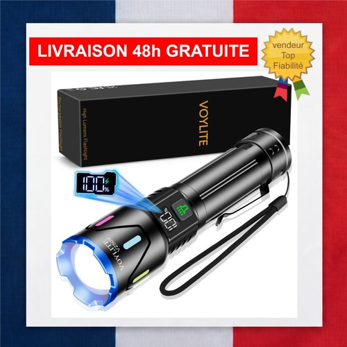 Lampe torche led rechargeable - lampe,