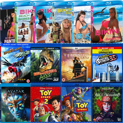 Blu ray lot - 3d, blu-ray