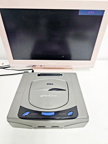 Sega saturn gray - sega,
