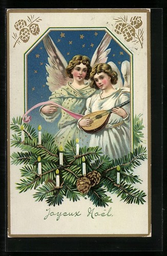 Carte postale ange - carte,