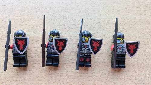 Figurines chevaliers lego - figurines,