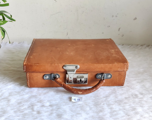 Valise vintage cheney - en, cuir